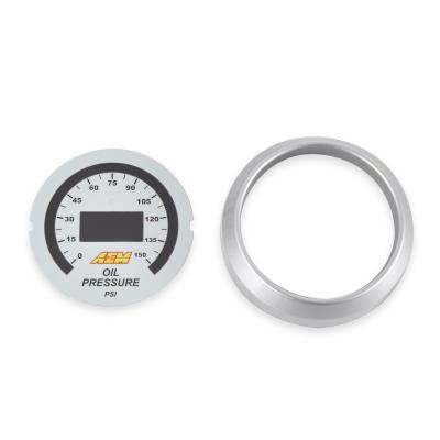 Classic Digital 150 PSI OIL Pressure Gauge Kit Oil Pressure from 0-150 PSI AEM Electronics