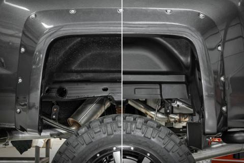 GMC Rear Wheel Well Liners 14-18 Sierra 1500/14-19 Sierra HD Rough Country