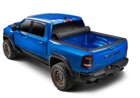 Revolver X4ts Hard Rolling Truck Bed Cover 2005-2021 Nissan Frontier 4 Foot 11 Inch Bed with Factory Bed Rail Caps BAK