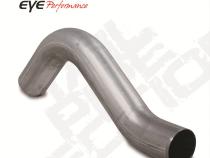 Exhaust Pipe 4 Inch First Section Pass 94-Early 07 Dodge RAM 2500/3500 Performance Series Exhaust Tail Pipe Diamond Eye