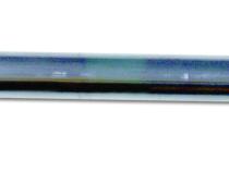 Exhaust Pipe 48 Inch Stainless 4 Inch OD Straight Bumped On One End Diamond Eye