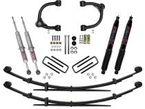 3 Inch Upper Control Arm Suspension Lift System with Front Struts Rear Leaf Springs and Black MAX Shocks 16-22 Toyota Tacoma Skyjacker