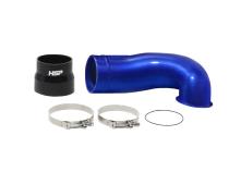 Max Flow Intake Mouthpiece For 04.5-10 Chevrolet And GMC LLY/LBZ/LMM Duramax With 4 Inch Aftermarket Intakes Flag Red HSP Diesel