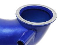 Max Flow Intake Mouthpiece For 04.5-10 Chevrolet And GMC LLY/LBZ/LMM Duramax With 4 Inch Aftermarket Intakes Flag Red HSP Diesel