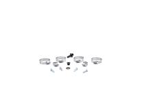 2001-2005 Silverado/Sierra 2500/3500 Billet Forward Facing Thermostat Housing Kit Kingsport Grey