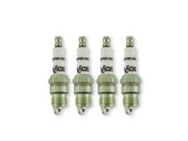 HP Copper Spark Plug Shorty 14MM Thread .460 In Reach Heat Range 4 Tapered Seat 4 Pack ACCEL