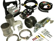 Exhaust Brake 2003-2005 Dodge Air Actuated Remote Mount Valve 4in Exhaust c/w Air Compressor BD Diesel