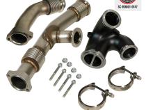 6.0L Power Stroke Up-Pipes Kit w/EGR Connector Ford 2003-2004.5 BD Diesel