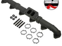 CAT T6 Ceramic Coated Exhaust Manifold Catepillar 3406E 1993-1998 / C15 NON-ACERT 1999-2003 BD Diesel