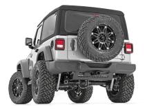 Jeep Muffler Skid Plate 18-20 Wrangler JL Rough Country