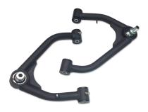 Uni-Ball Upper Control Arms 14-18 Chevy Silverado/Suburban/Tahoe and Sierra/Yukon/Yukon XL 1500 4x4 &amp;amp; 2WD With Aluminum OE Upper Control Arms or Stamped Two Piece Steel Arms Pair Tuff Country