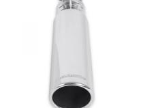 Exhaust Tip Exhaust Tip 3.00 Inch Rolled Angle Polished SS Fits 2.50 Inch Tubing Clamp On Flowmaster