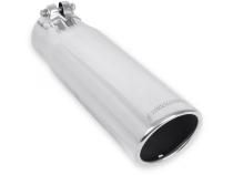 Exhaust Tip Exhaust Tip 3.50 Inch Rolled Angle Polished SS Fits 3.00 Inch Tubing Clamp On Flowmaster