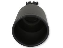 Exhaust Tip Exhaust Tip 4.5 Inch Black Angle Cut Fits 3.0 Inch Tubing, 11.00-In Long Clamp On Flowmaster