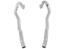 Pre-Bent Tailpipes Fits 1963-1974 Mopar A-Body 2.5-Inch Mandrel Bent Aluminized Steel Tailpipes Flowmaster