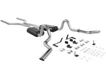 American Thunder Crossmember-Back Exhaust System Fits 1964-1972 Chevrolet El Camino And Gmc Sprint With V8 Engine, 2.5 Inch Aluminized Pipes Aggressive To Moderate Sound Flowmaster
