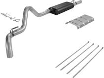 Force Ii Cat-Back Exhaust System 1988-1992 Chevrolet/Gmc Truck 1/2 Ton Or 3/4 Ton, Standard Cab/Short Bed With 5.7L Engine Using A Slip-Fit Catalytic Converter Mild Sound Flowmaster