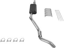 Force Ii Cat-Back Exhaust System 1988-1992 Chevrolet/Gmc Truck 1/2 Ton Or 3/4 Ton, Standard Cab/Short Bed With 5.7L Engine Using A Slip-Fit Catalytic Converter Mild Sound Flowmaster