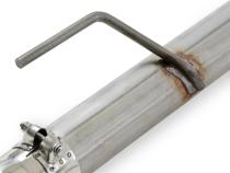 American Thunder Crossmember-Back Exhaust System Fits 1967-1970 Ford Mustang With V8 Engine And Headers. Aluminized Steel Aggressive To Moderate Sound Flowmaster