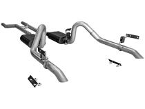 American Thunder Crossmember-Back Exhaust System 1967-1970 Ford Mustang With V8 Engine, 2.5 Inch Pipes Aggressive Sound Flowmaster