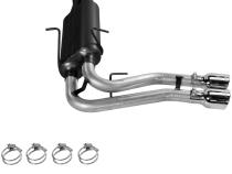 American Thunder Cat-Back Exhaust System 1999-2004 Ford Lightning With 5.4L Supercharged Engine Fits 2/4 Wheel Drive Aggressive To Moderate Sound Flowmaster