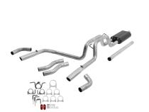 American Thunder Cat-Back Exhaust System 1994-2001 Dodge Ram 1500 Trucks With 3.9L, 5.2L, And 5.9L Engines 1994-2002 2500/3500 With 5.9L Engine Fits 2/4 Wheel Drive And All Wheelbases Aggressive To Moderate Sound Flowmaster