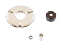 Suspension Shock Absorber Twintube Rear Audi A4 1999-1996 Eye 10.2mm Stem Black Paint B4 OE Replacement Bilstein