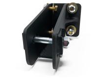 Axle Pivot Drop Brackets 80-97 Ford F250 4WD W/2 Inch Front Lift Kit and 4 Bolt Mounting Tuff Country