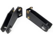 Axle Pivot Drop Brackets 80-97 Ford F250 4WD W/6 Inch Front Lift Kit and 4 Bolt Mounting Tuff Country