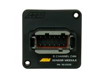 6 Channel CAN Module Converts two analog temp channels, two analog pressure channels, a tach input and fuel level input to AEMnet CANbus AEM Electronics