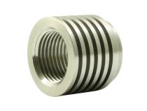 Stainless Tall Manifold Bung Finned for Added Cooling Ideal for Turbo Applications AEM Electronics