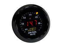 Classic Digital Wideband AFR Gauge (Sensor Not Included) The Original Wideband Air/Fuel Ratio Gauge (No Sensor) AEM Electronics