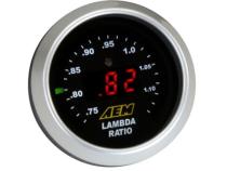 Classic Digital Wideband AFR Gauge (Sensor Not Included) The Original Wideband Air/Fuel Ratio Gauge (No Sensor) AEM Electronics