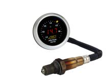 Classic Digital Wideband AFR Gauge Kit The Original Wideband Air/Fuel Ratio Gauge w/Bosch LSU 4.9 Sensor AEM Electronics