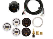 Classic Digital Temperature Gauge Kit Oil/Trans/Water from 100-300 Degrees Fahrenheit AEM Electronics