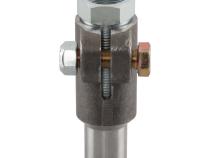 Double Adjuster Tube Adapter 7/8 Inch-14 Left Hand Thread 1 Inch ID Tube Synergy MFG