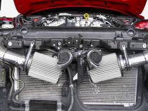 350Z Hi-Flow Ultra Long Dual Tube Air Intake Gen 3 Z33 Dry Filter 07-09 Nissan 350Z Stillen