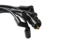 Spark Plug Wire Set- 8MM Black Wire With Black 90 Deg Boots 8MM Super Stock Graphite Core Universal Fit Spark Plug Wire Set Feature Graphite Rfi/Emi Suppression Technology ACCEL