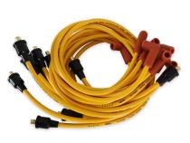 Spark Plug Wire Set- Super Stock Graphite Core 8Mm- Chevy/ Gmc V8 1955-74-Yellow This 8MM Custom Fit Super Stock Spark Plug Wire Set Fits Select Chevy And Gmc V8 Engines 1955-74 ACCEL
