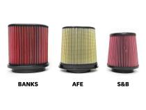 Ram-Air Intake System Oiled Filter for 18-24 Jeep Wrangler JL 3.6L and 20-24 Gladiator 3.6L Banks Power