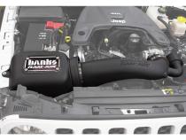 Ram-Air Intake System Oiled Filter for 18-24 Jeep Wrangler JL 3.6L and 20-24 Gladiator 3.6L Banks Power