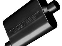 40 Series Chambered Muffler 40 Series 2.25 Offset In 2.25 Center Out Aggressive Sound Flowmaster