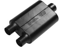 40 Series Chambered Muffler 40 Series 2.50 Dual In 3.00 Center Out Aggressive Sound Flowmaster
