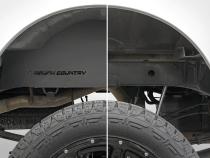 Nissan Frontier Steel Rear Wheel Well Liners 05-19 Crew Cab Rough Country