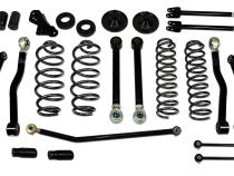 4 Inch Lift Kit 07-18 Jeep Wrangler JK 4 Door Only Performance Lift Kit EZ-Flex Tuff Country