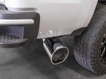 Monster Exhaust System for 11-15 Chevy/GMC 2500/3500 and (16 2500 Only) 6.6L Duramax LML (SRW) Chrome-Plated Stainless Tip Banks Power