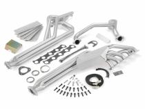 Torque Tube Exhaust Header System 06-10 Ford F-53 6.8L V-10 Class-A Motorhome Banks Power