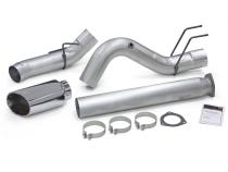 Monster Exhaust System 5-inch Single Exit Chrome Tip 17-25 Ford F250/F350/F450 6.7L Banks Power