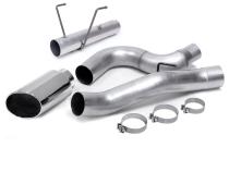 Monster Exhaust System 5-inch Single Exit Chrome SideKick Tip for 13-18 Ram 2500/3500 6.7L Cummins CCLB Banks Power