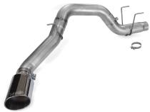 Monster Exhaust System for 19-24 RAM 2500/3500 6.7L Cummins Mega Cab Short Bed (SRW) Chrome-Plated Stainless Tip Banks Power